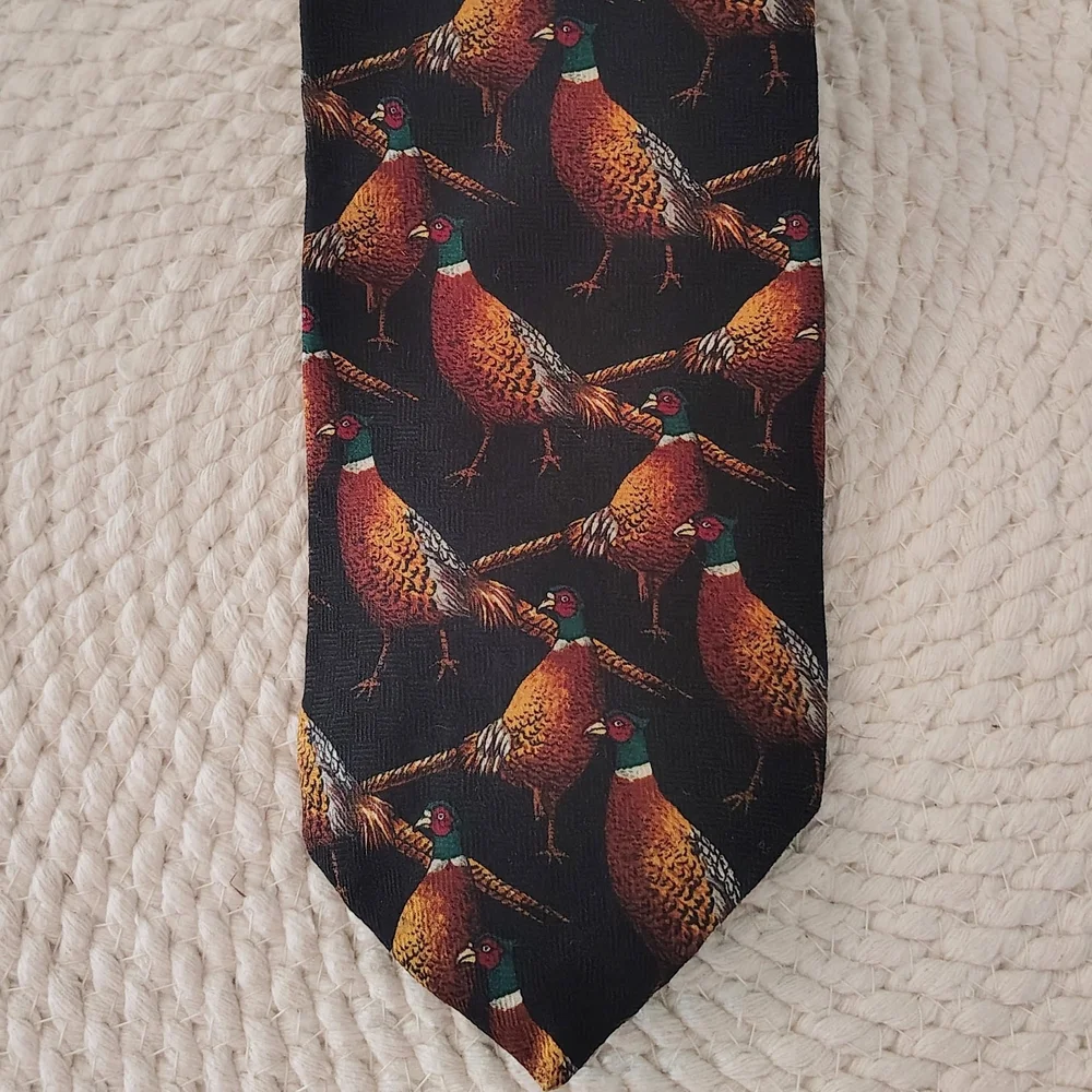 Field & Stream Multicolor Pheasant Tie. All Silk.